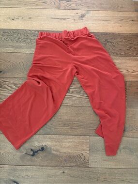LOFT Coral Wide Leg Lounge Pants